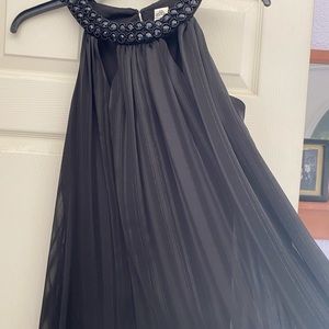 Black with stones on the neckline